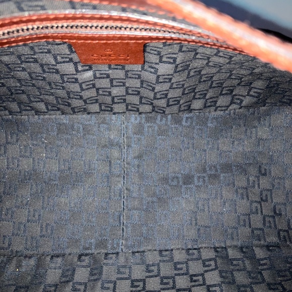 Gucci burgundy whipstitch hobo - Picture 6 of 7